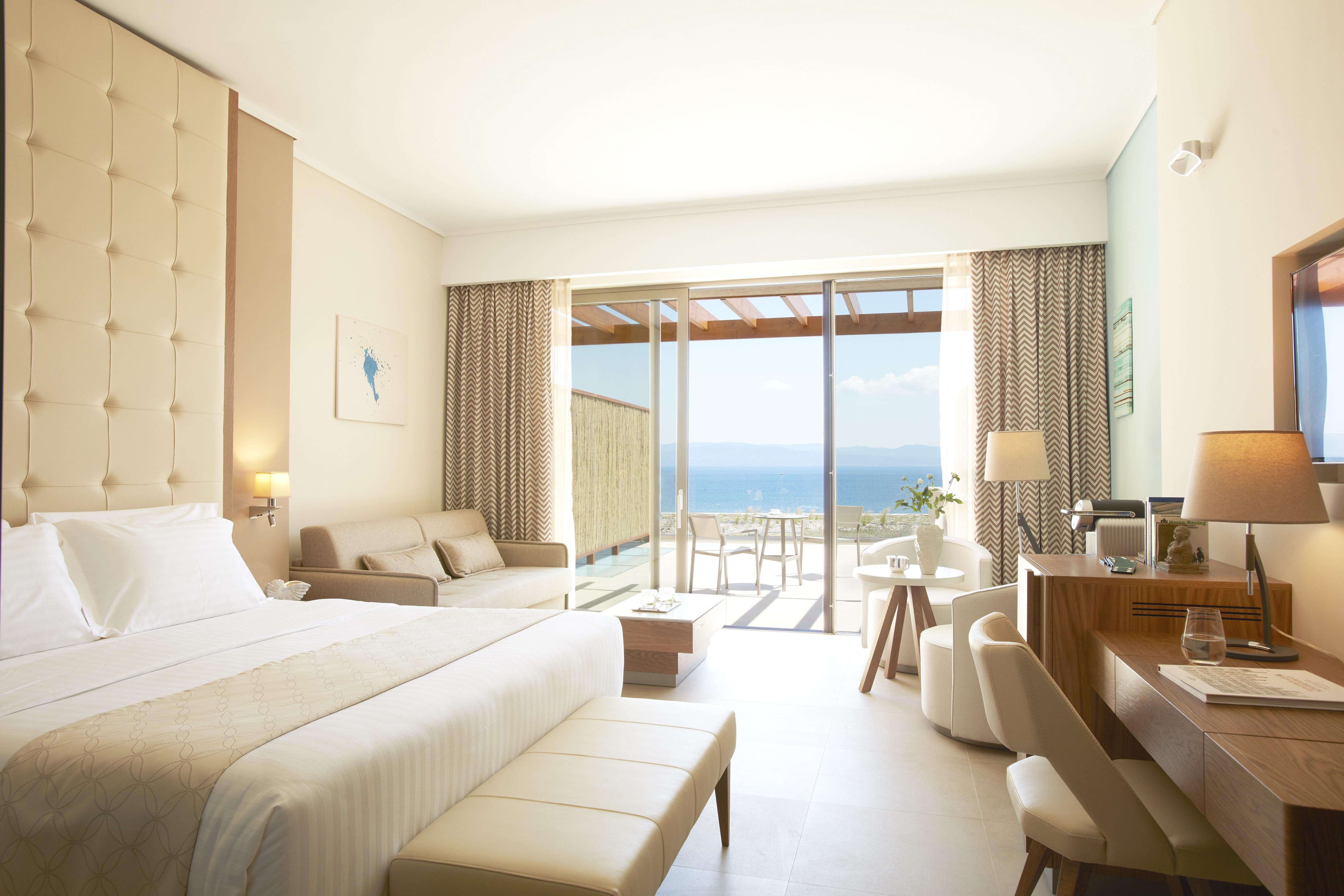 Miraggio Thermal Spa Resort ปัลลูรี ภายนอก รูปภาพ Deluxe Room with Sea View