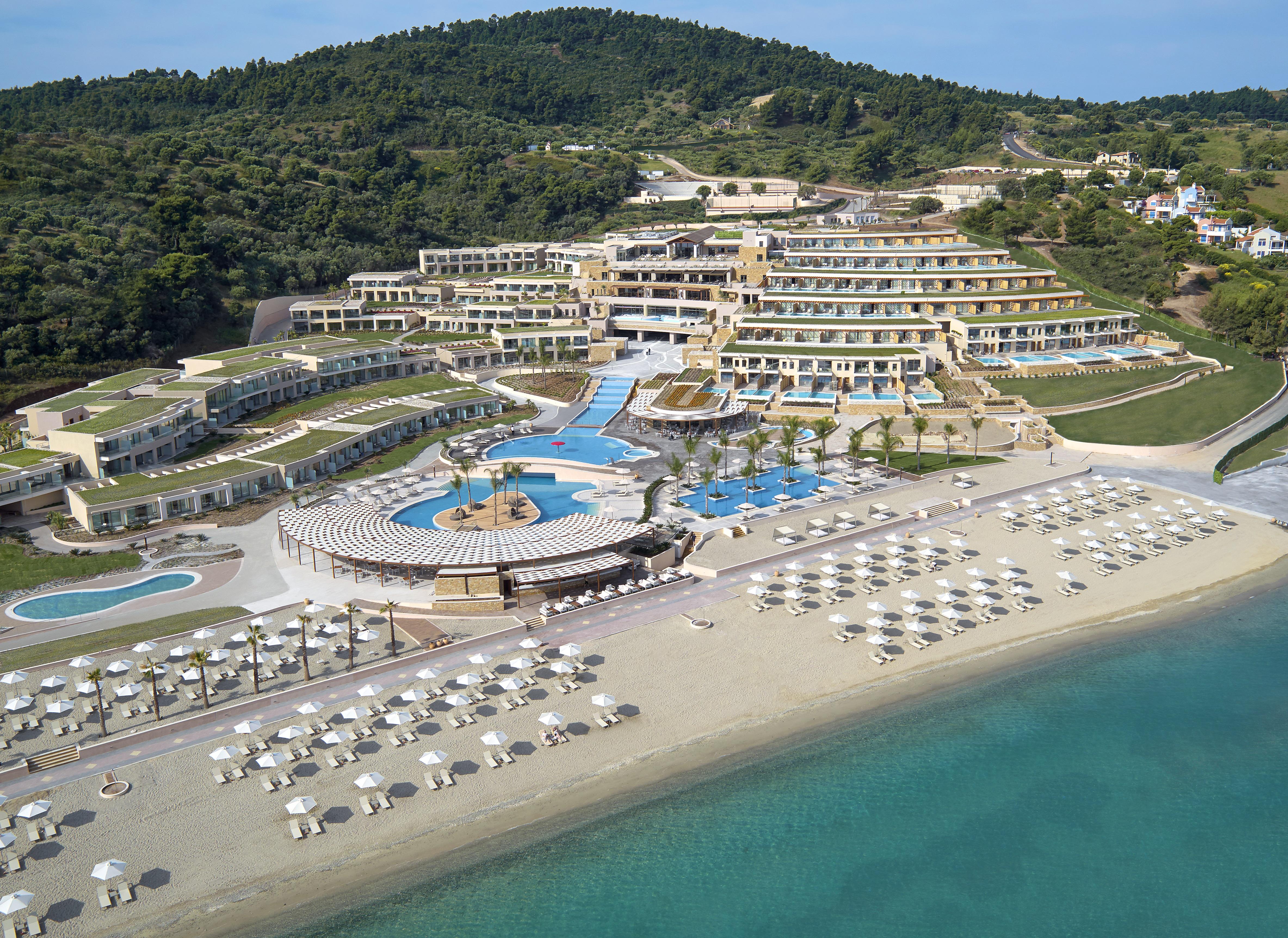 Miraggio Thermal Spa Resort ปัลลูรี ภายนอก รูปภาพ The resort of Porto Grande