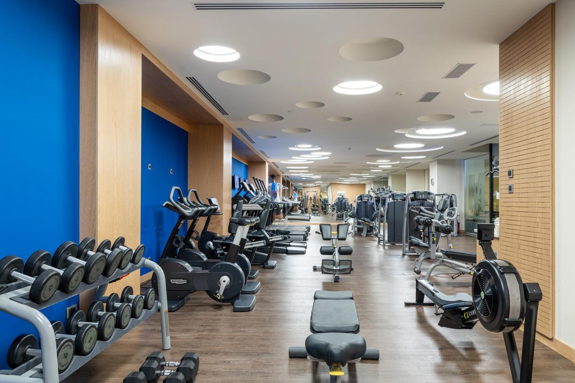 Miraggio Thermal Spa Resort ปัลลูรี ภายนอก รูปภาพ The gym at the hotel
